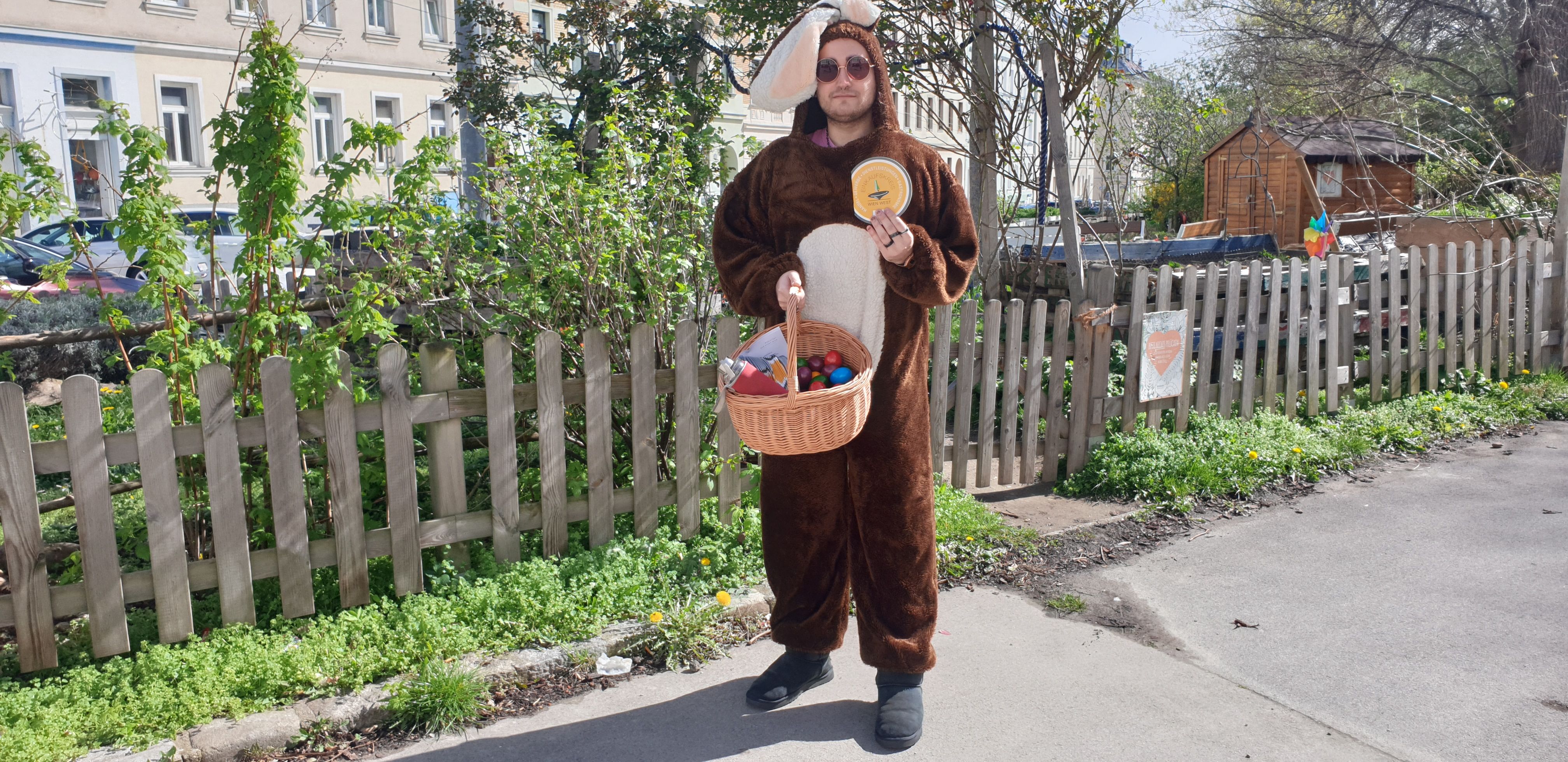 Foto: Osterhase verkleidet