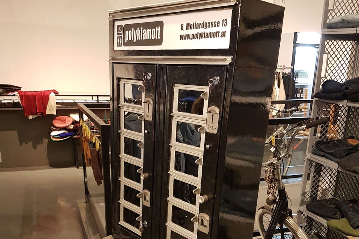 Foto: Polyklamott – Vintage-Mode aus dem Automaten