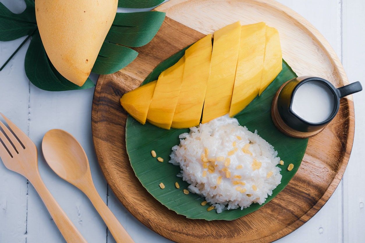Foto: Sticky Rice with Mango.