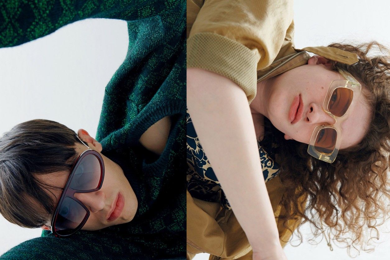 Foto: Eine Frau und ein Mann mit stylischen Brillen