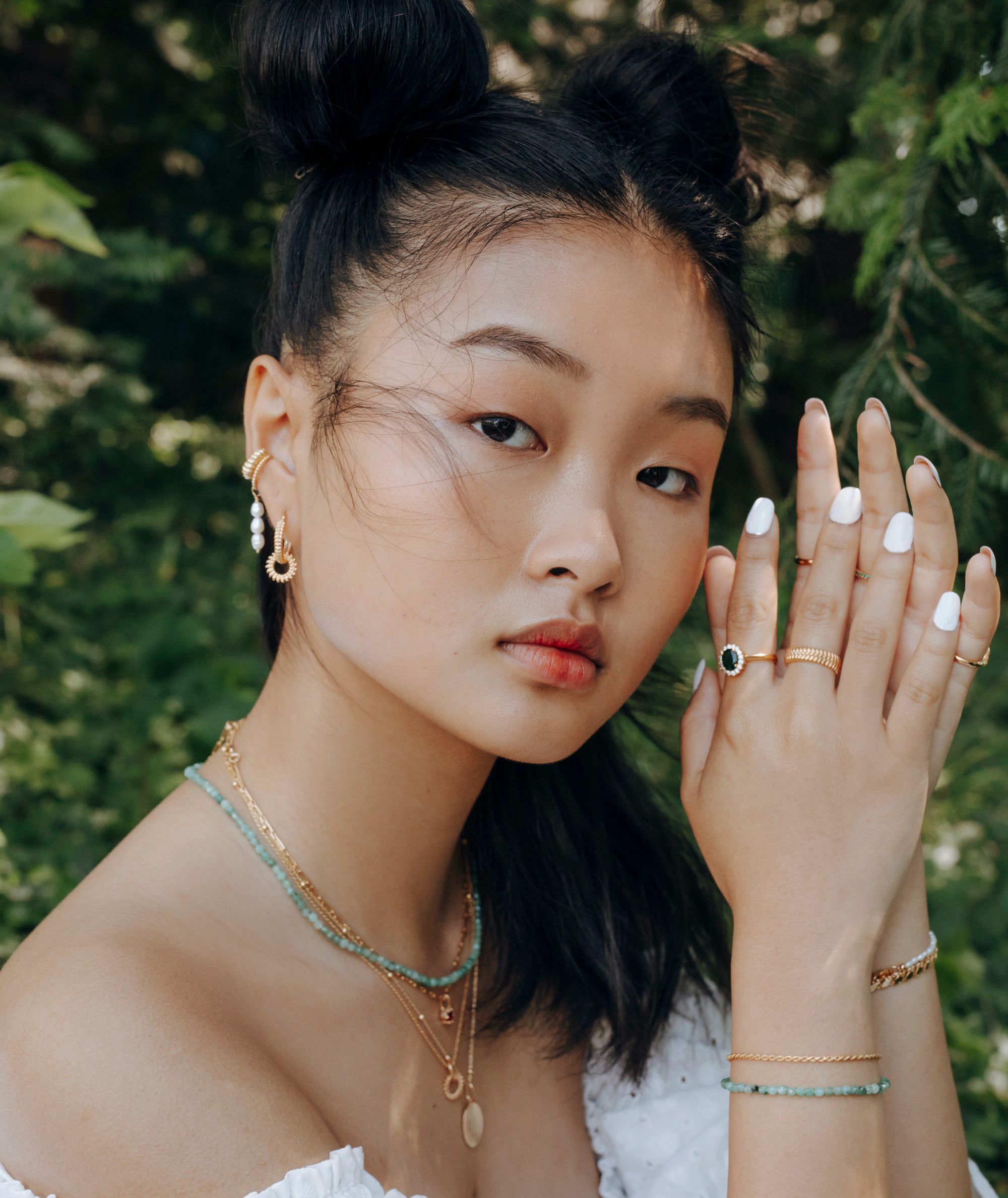 Foto: Model mit Schmuck