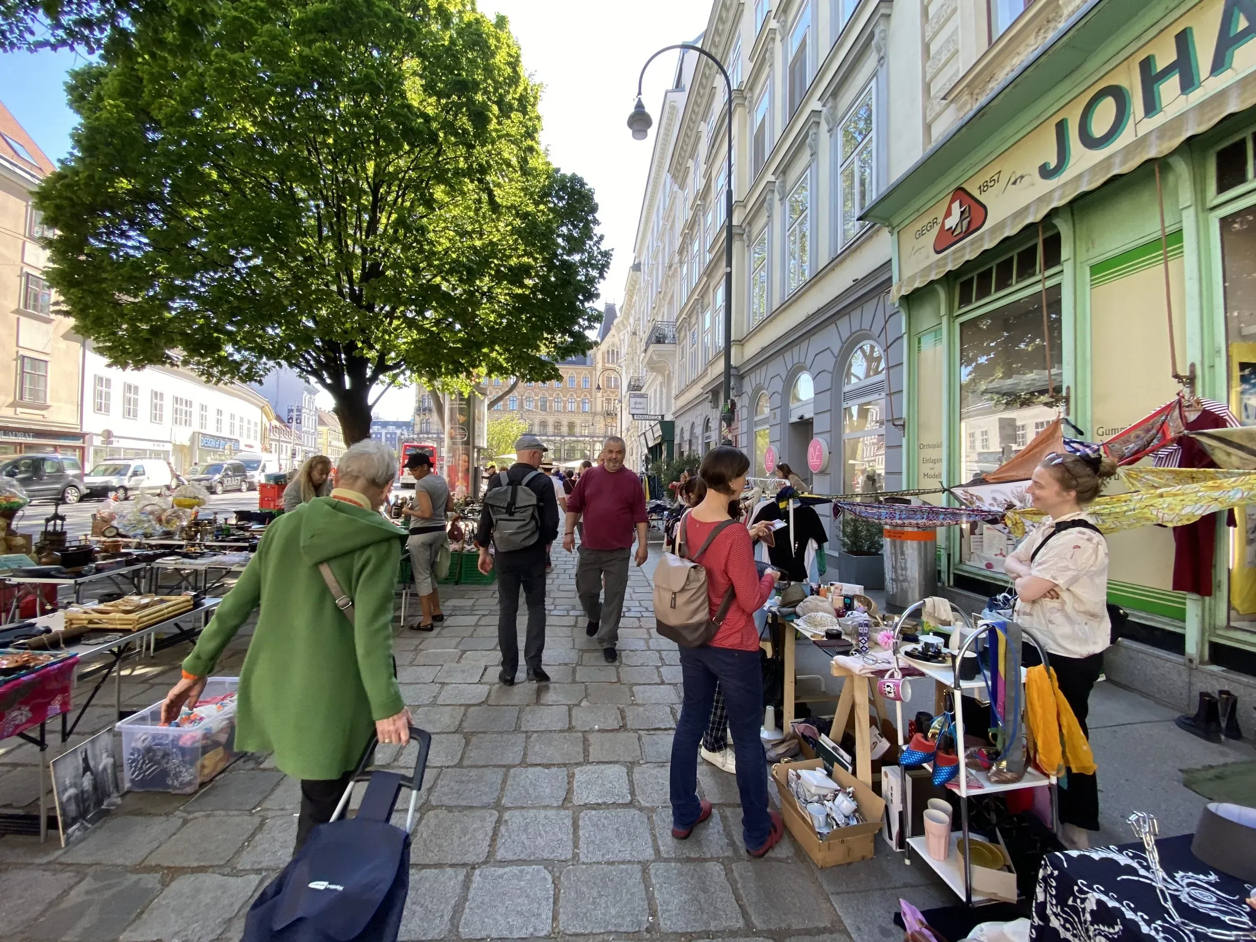 Foto: Flohmarkt Verein der Kaufleute Wien-Margareten