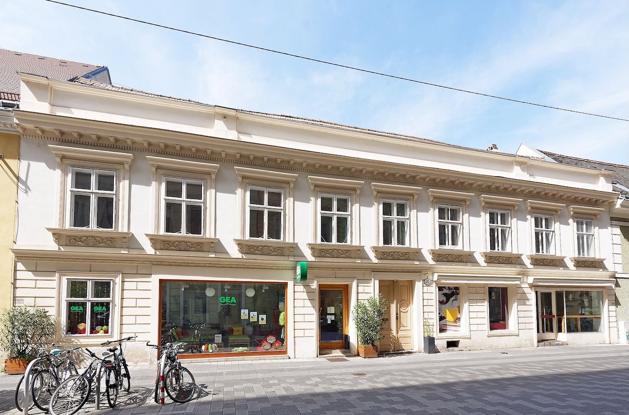 Foto: Geschäft von GEA in einer Fußgängerzone