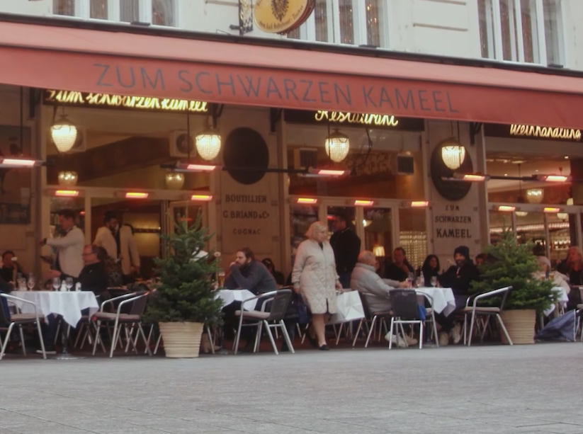 Foto: Zeigt das Geschäftslokal zum schwarzen Kameel
