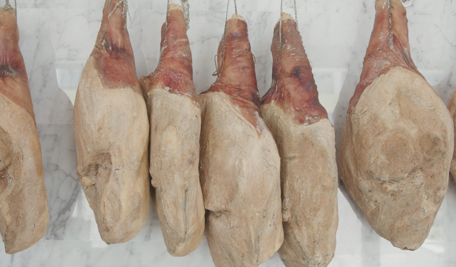 Foto: Präparierte Schinken