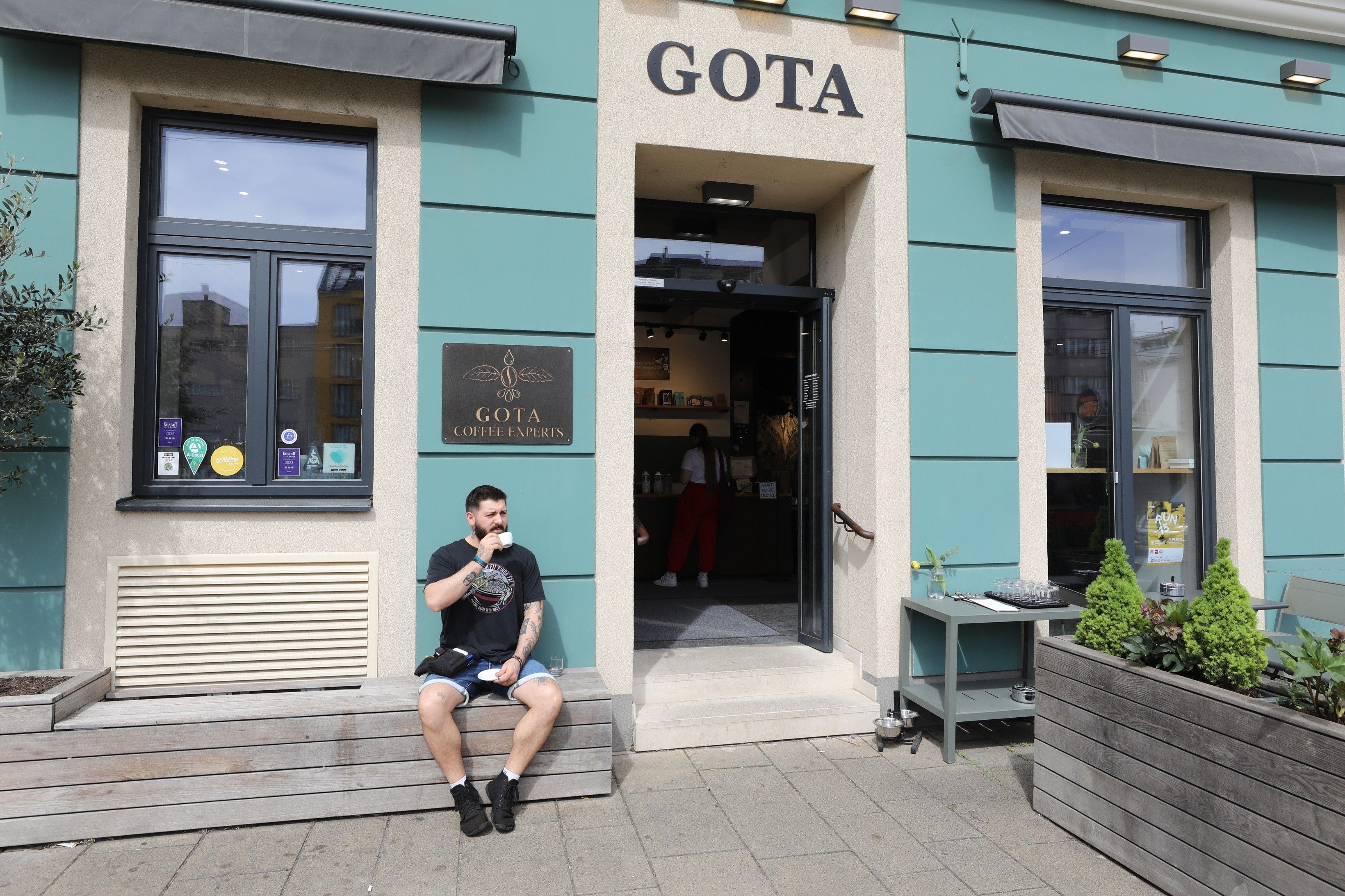 Foto: Eingangsbereich GOTA Coffee Experts