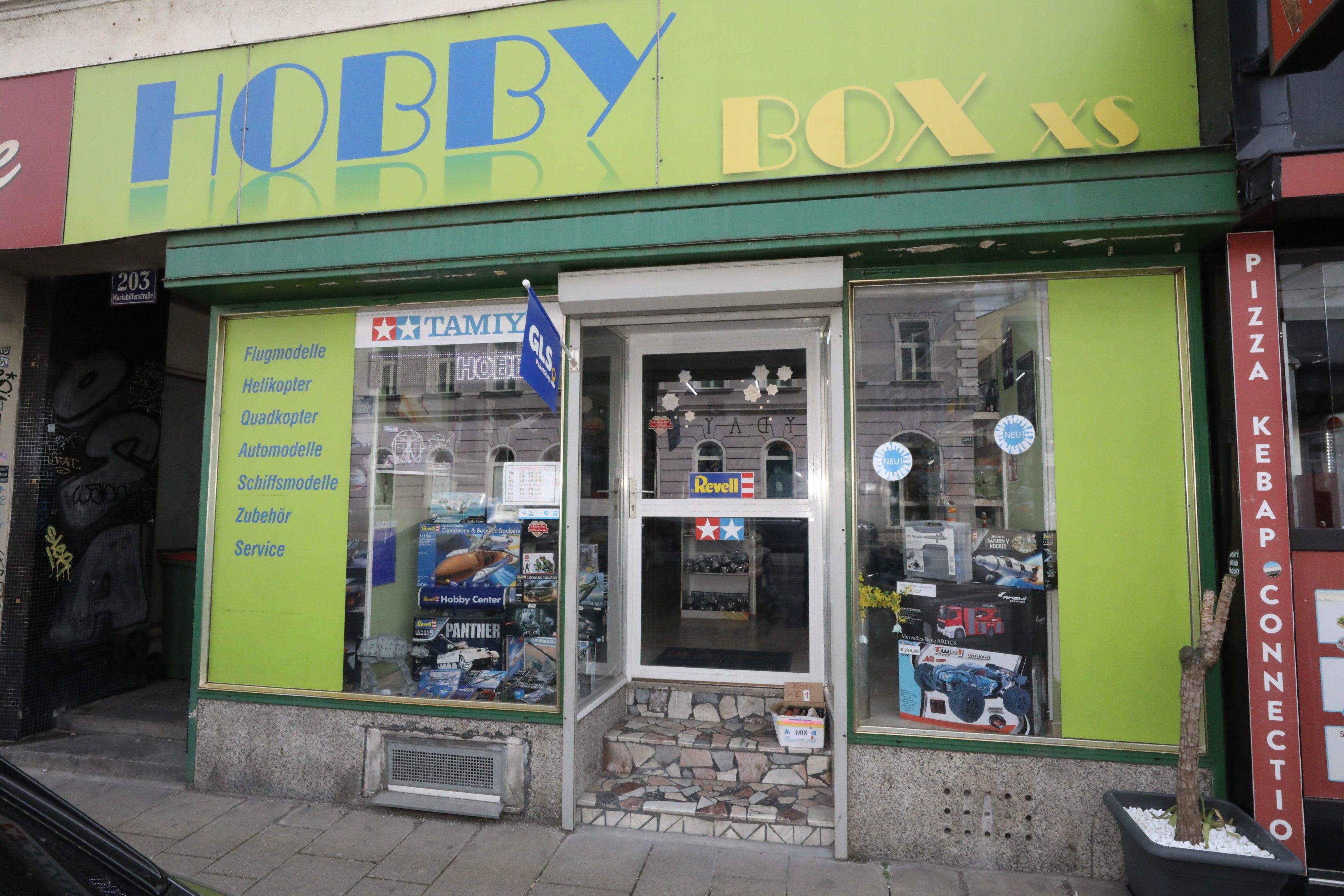Foto: Eingangsbereich HobbyBoxxs