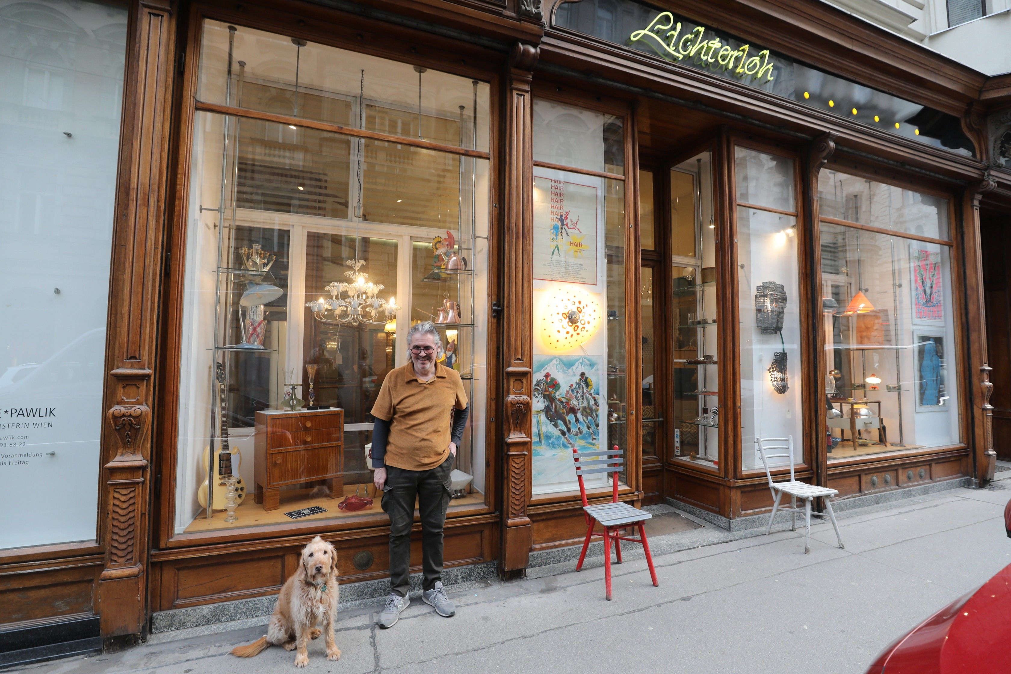 Foto: Eingangsbereich von Lichterloh Kunsthandel