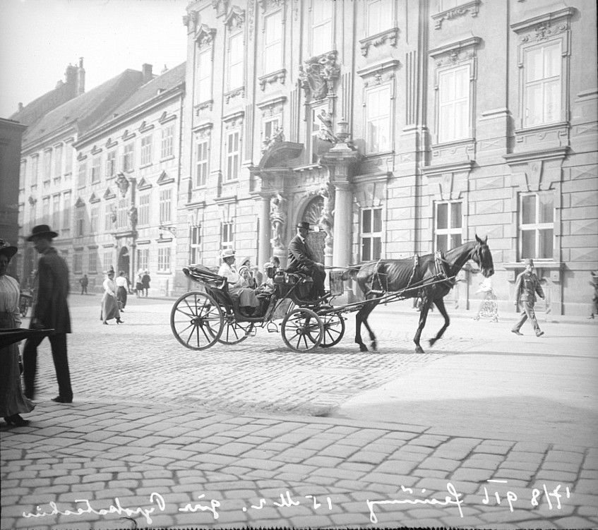 Foto: Palaisviertel damals