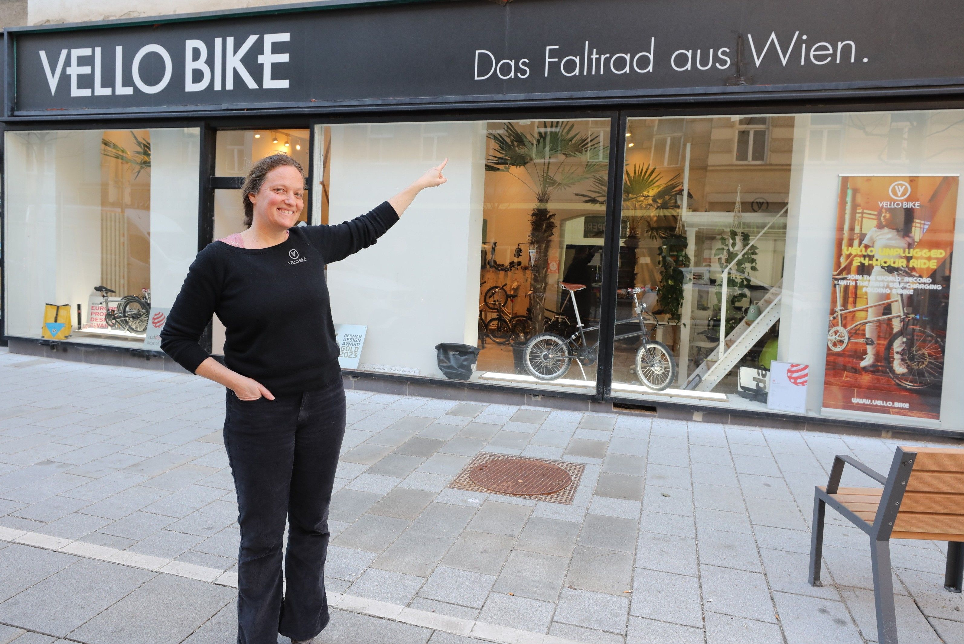 Foto: Eingangsbereich Velo Bike