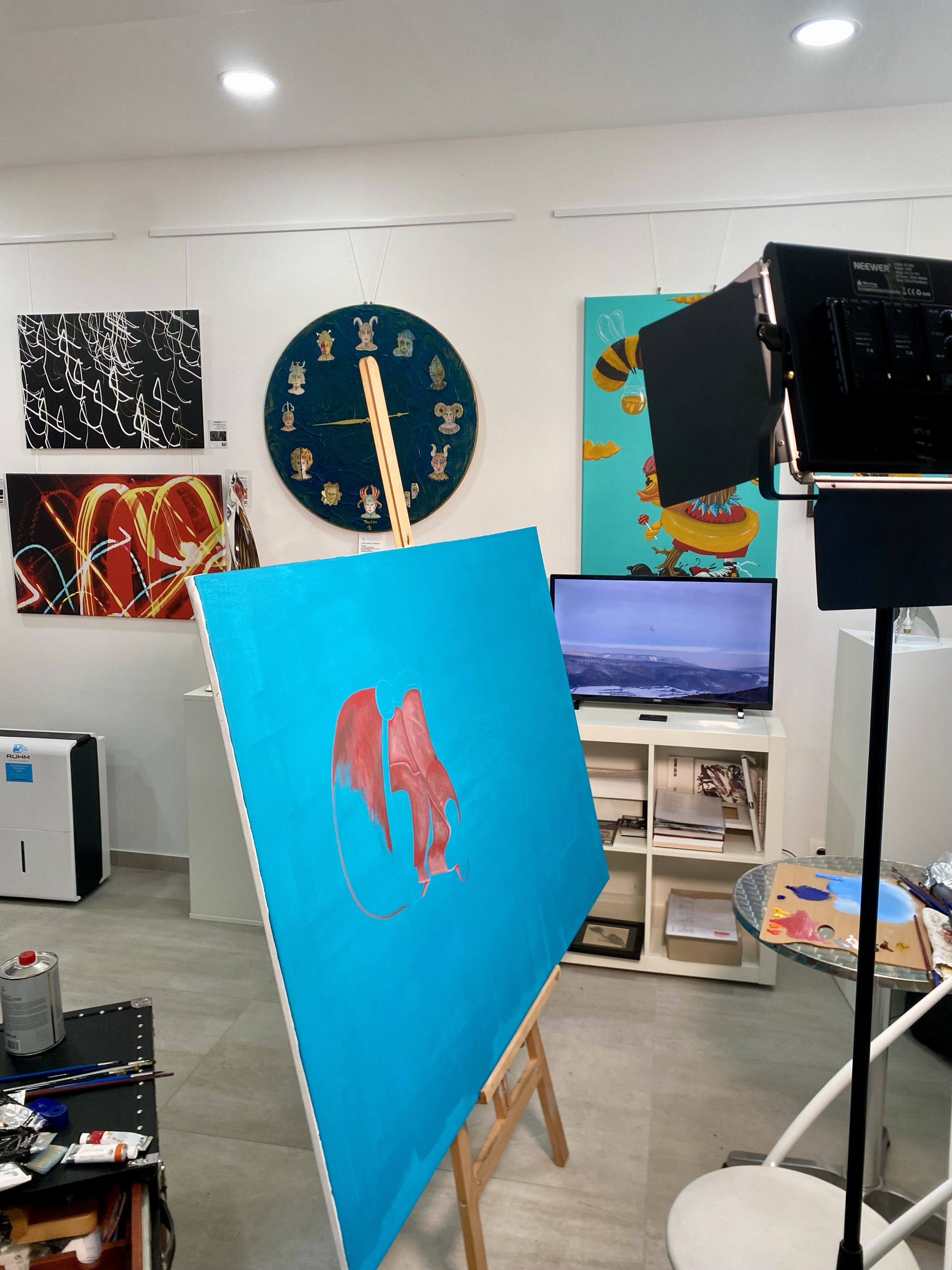 Foto: Innenraum Atelier Fine Art