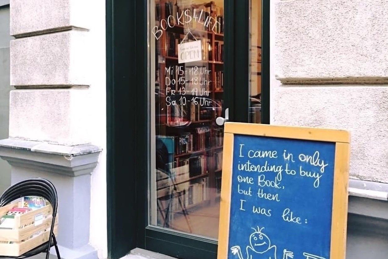 Foto: Books4Life Wien – karitativer Buchladen