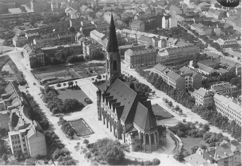 Foto: Donaufeld früher