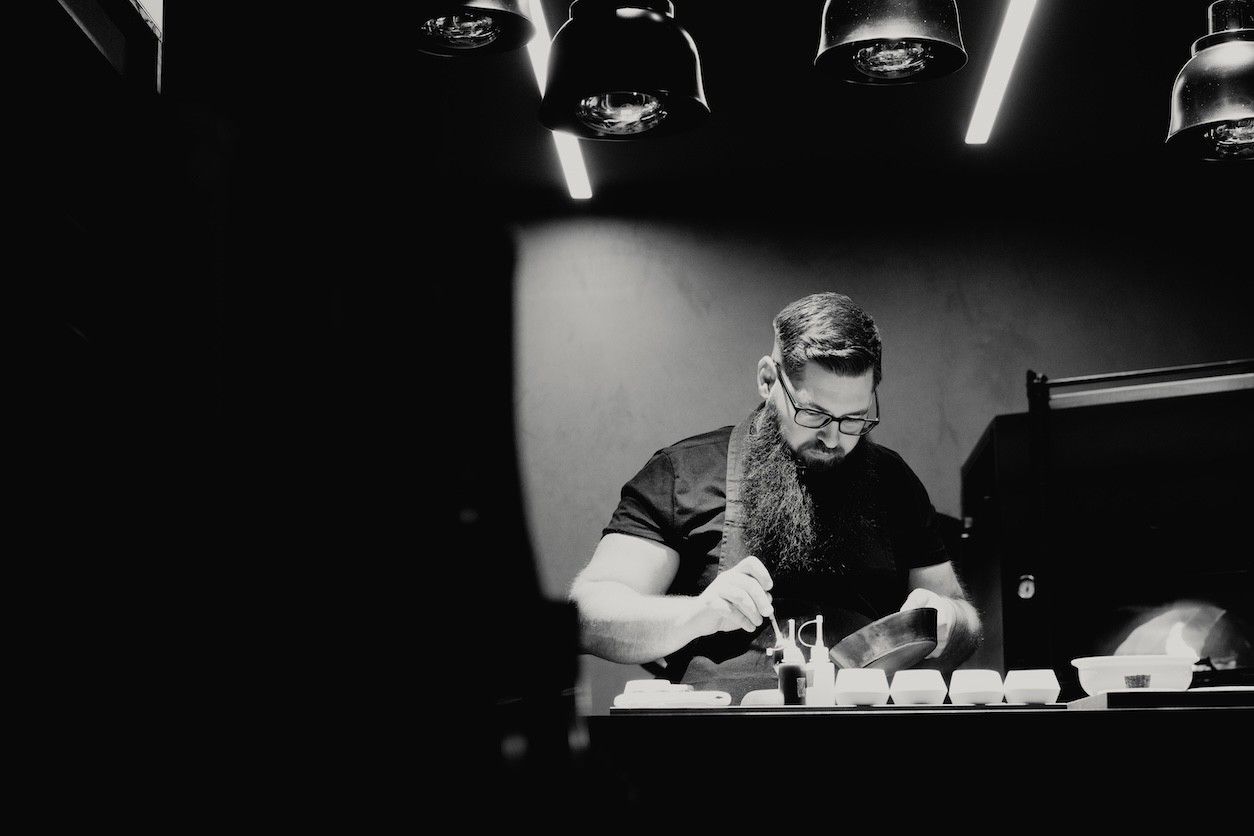 Foto: Koch beim Arbeiten