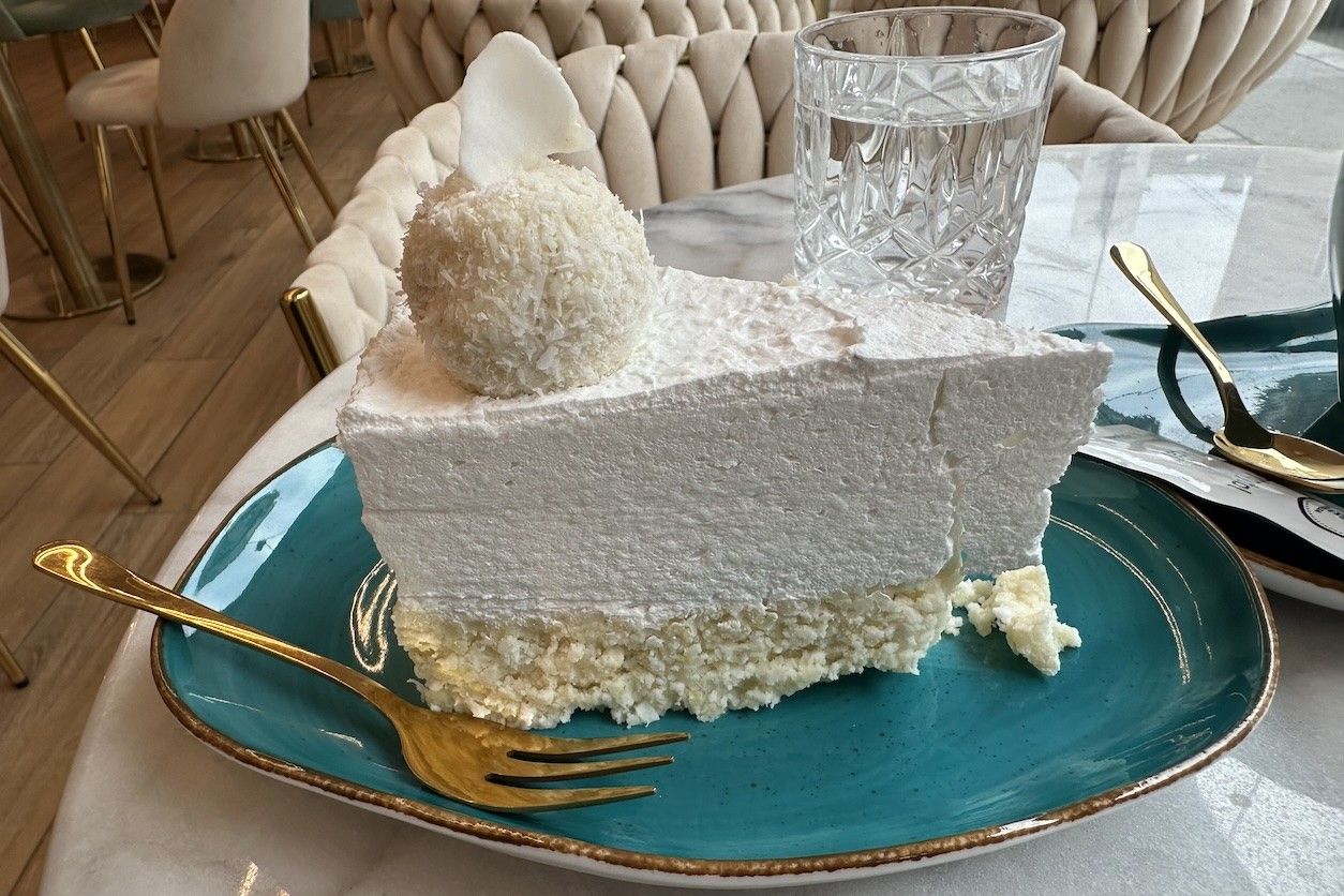 Foto: Kuchen auf einem Teller