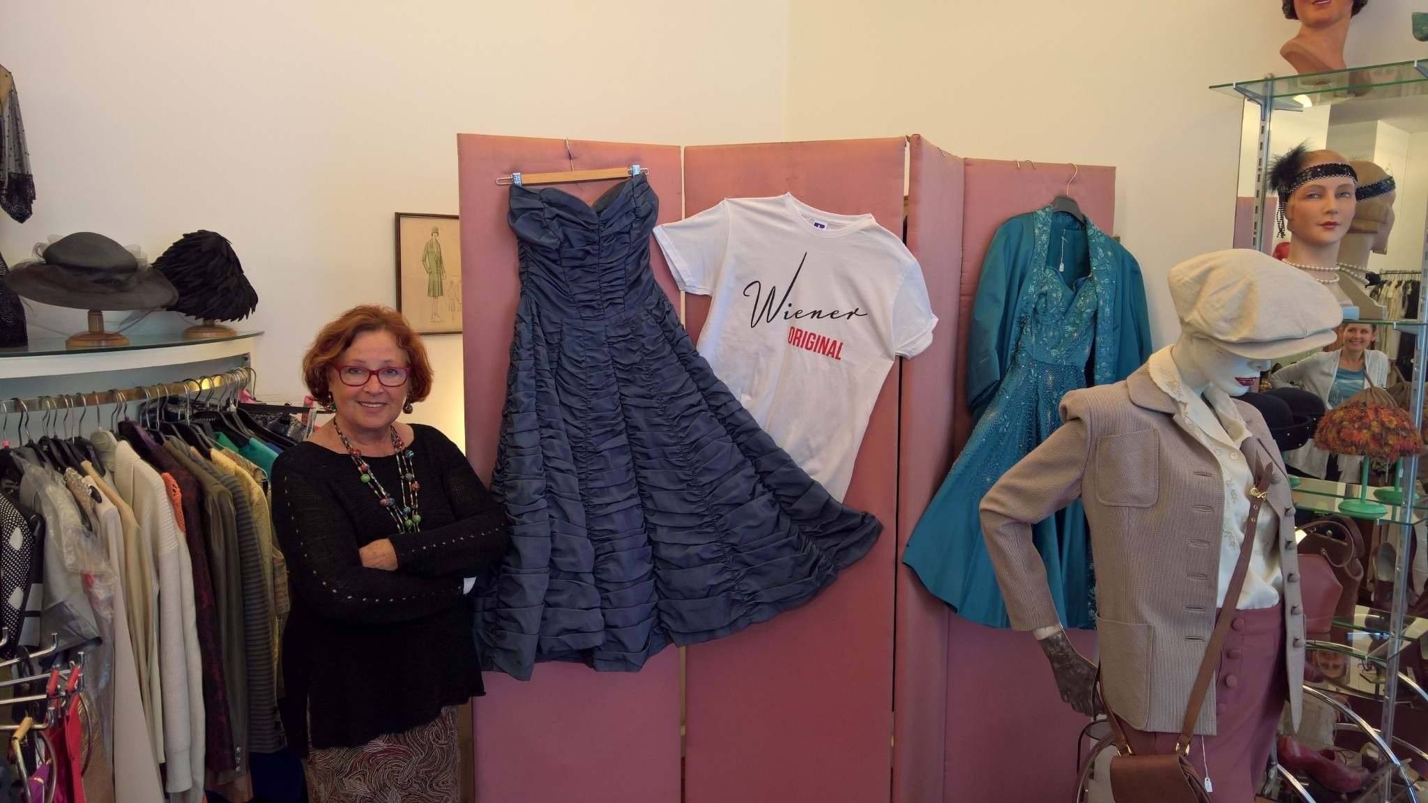 Foto: Ingrid Raab im Flo Vintage. 