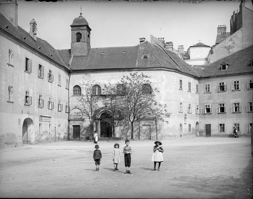 Foto: Freihausviertel früher