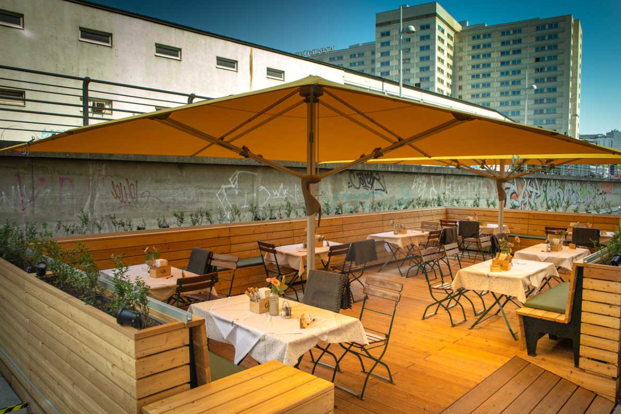 Foto: Gastgarten Gmoakeller