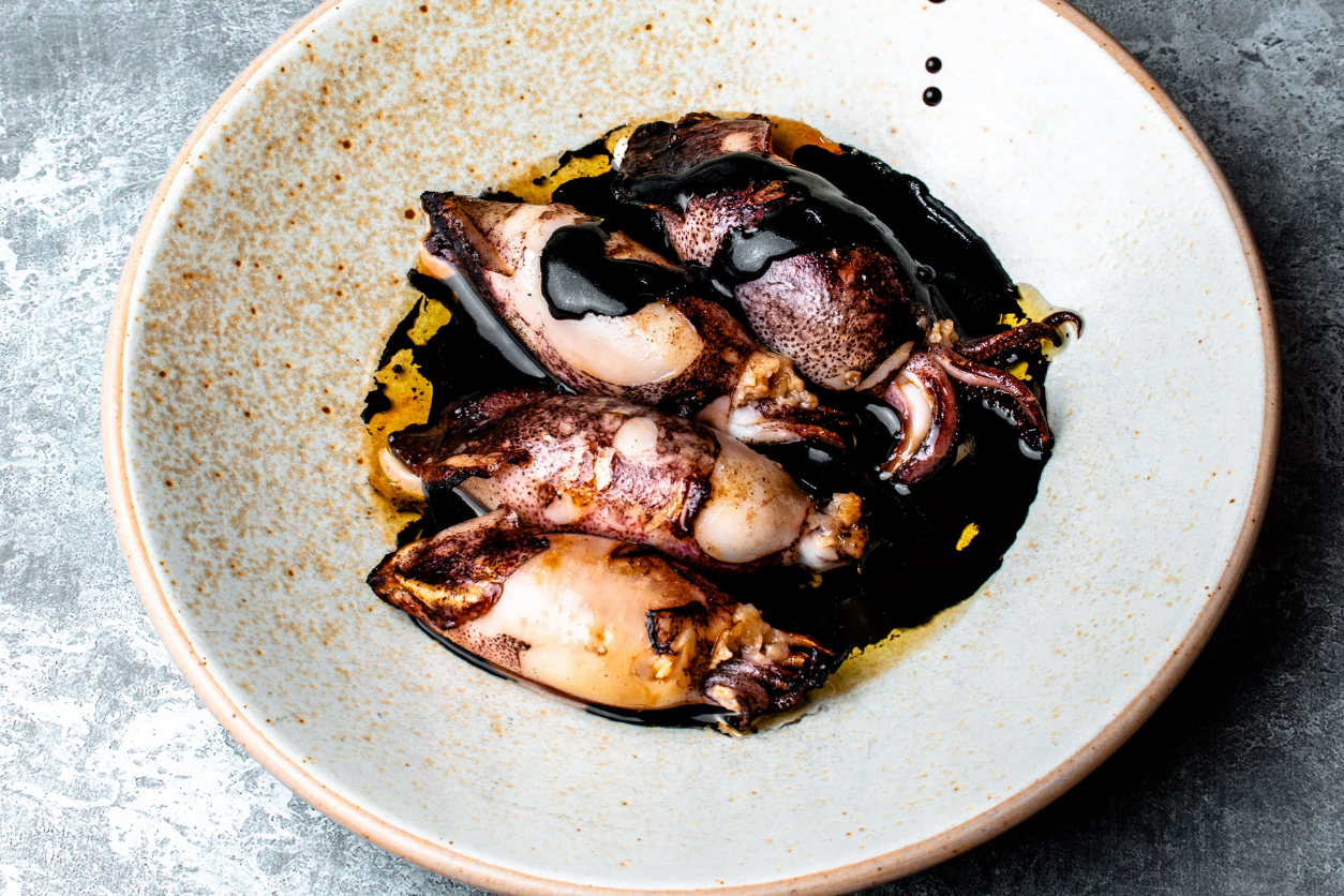 Foto: Squid auf einem Teller