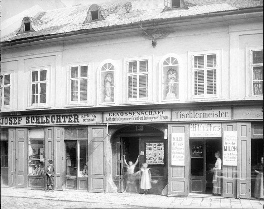 Foto: Gumpendorferstraße früher