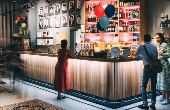 Foto: Habibi & Hawara Barbereich