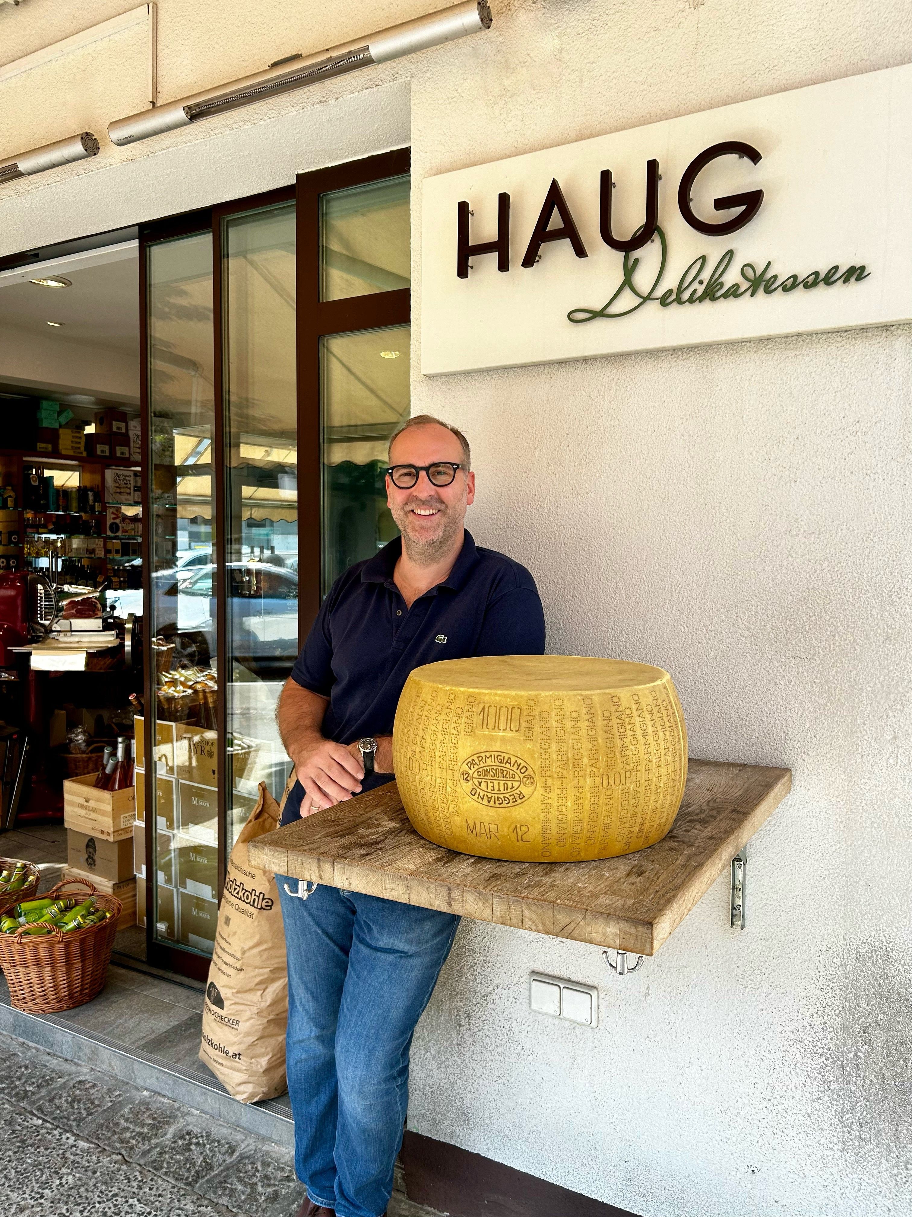 Foto: Haug Delikatessen Eingang