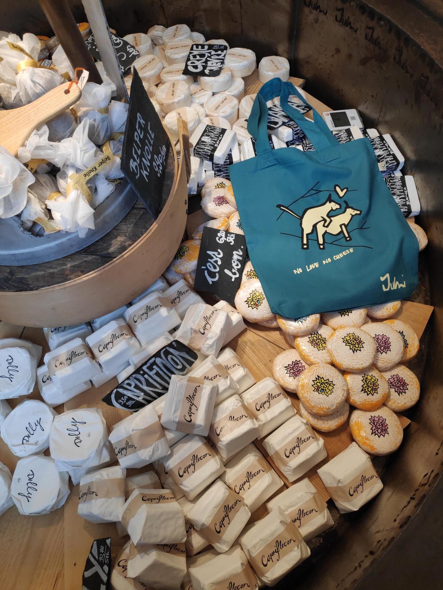 Foto: Viele verschiedene Käsesorten