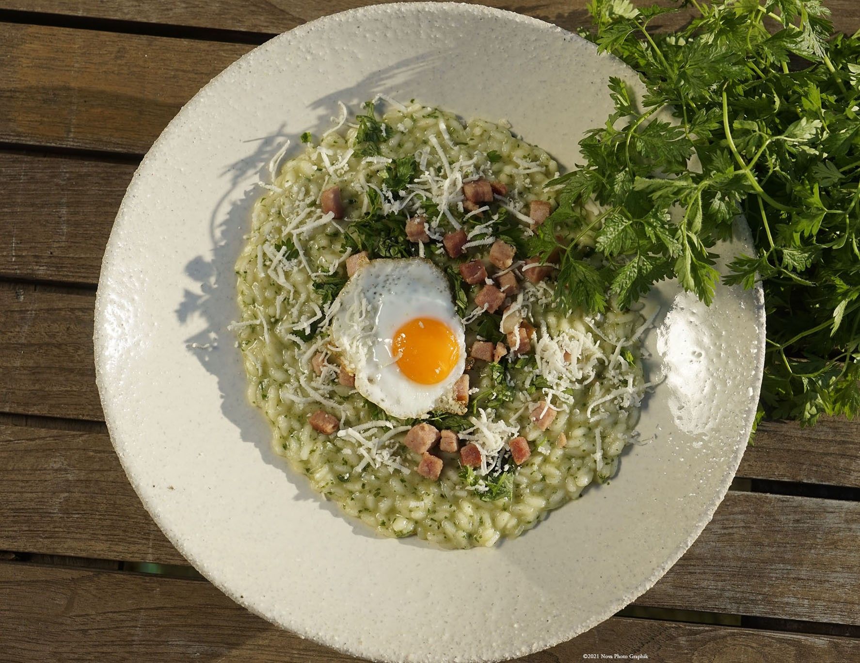 Foto: Gericht im Restaurant Hansen