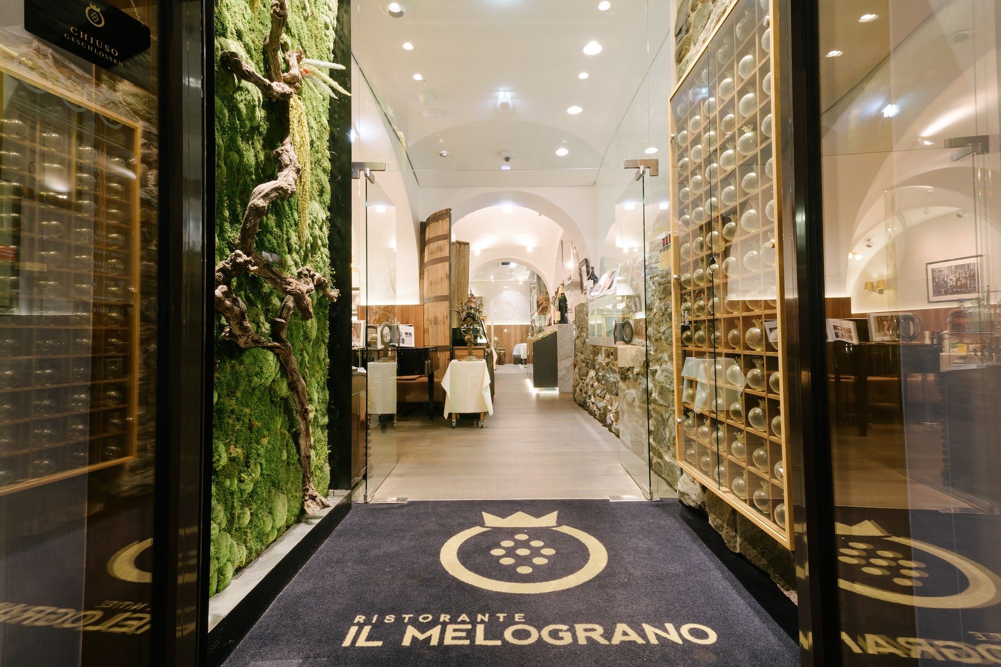 Foto: Der Eingang zum Restaurant