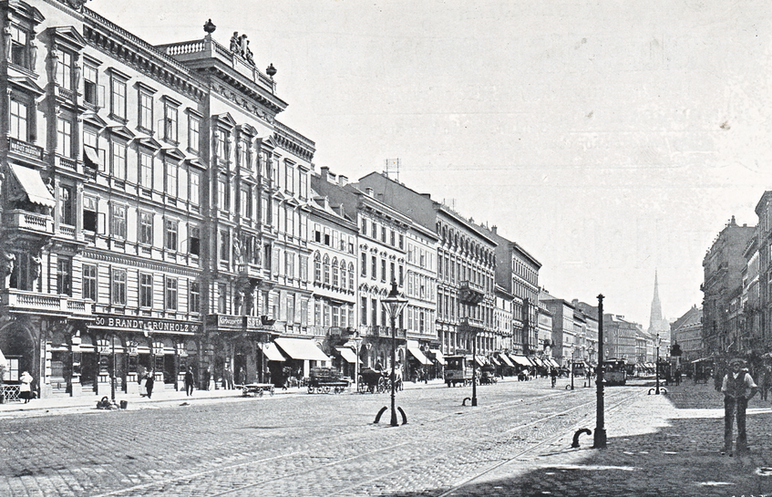 Foto: Praterstraße früher 