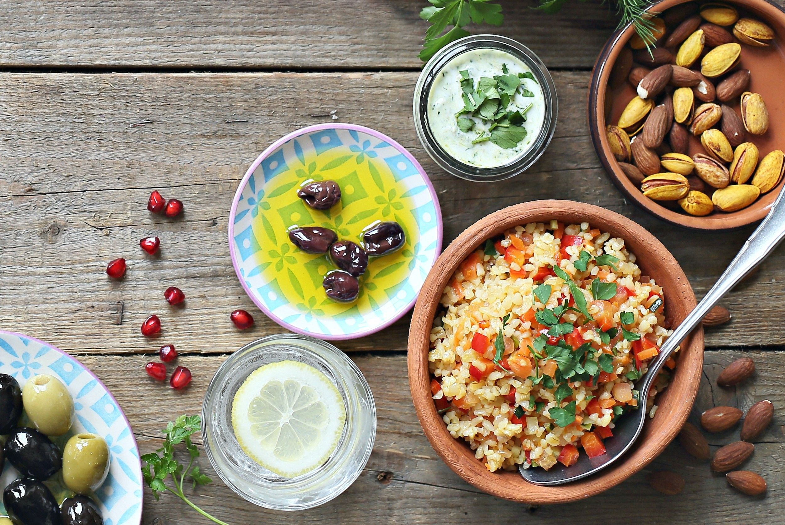Foto: Verschiedene persische Gerichte