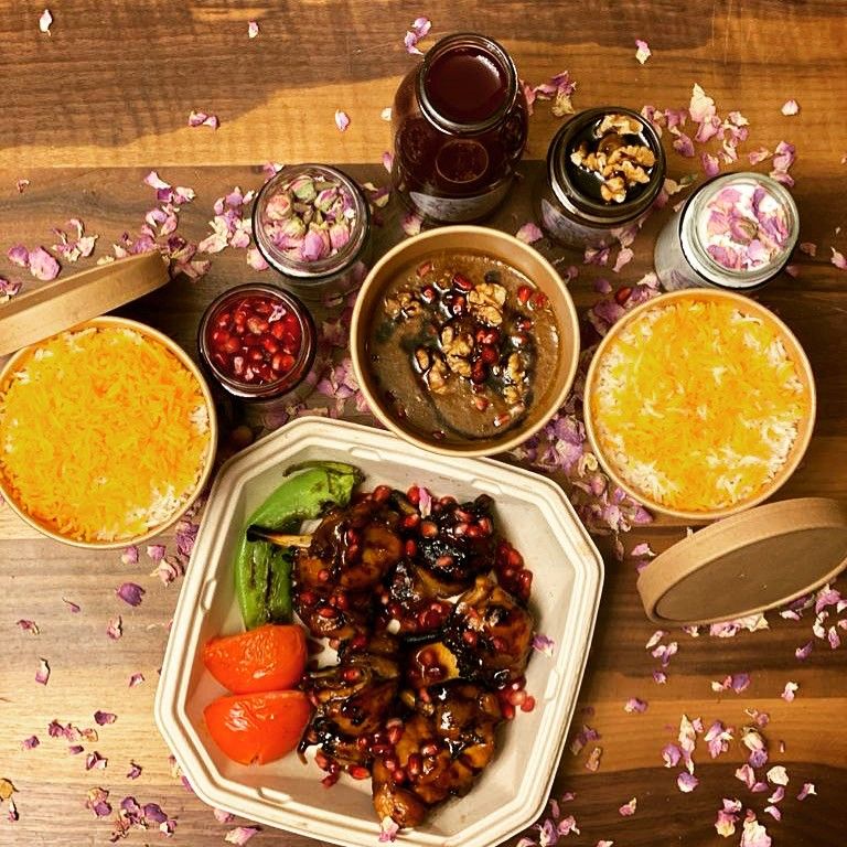 Foto: Verschiedene persische Gerichte