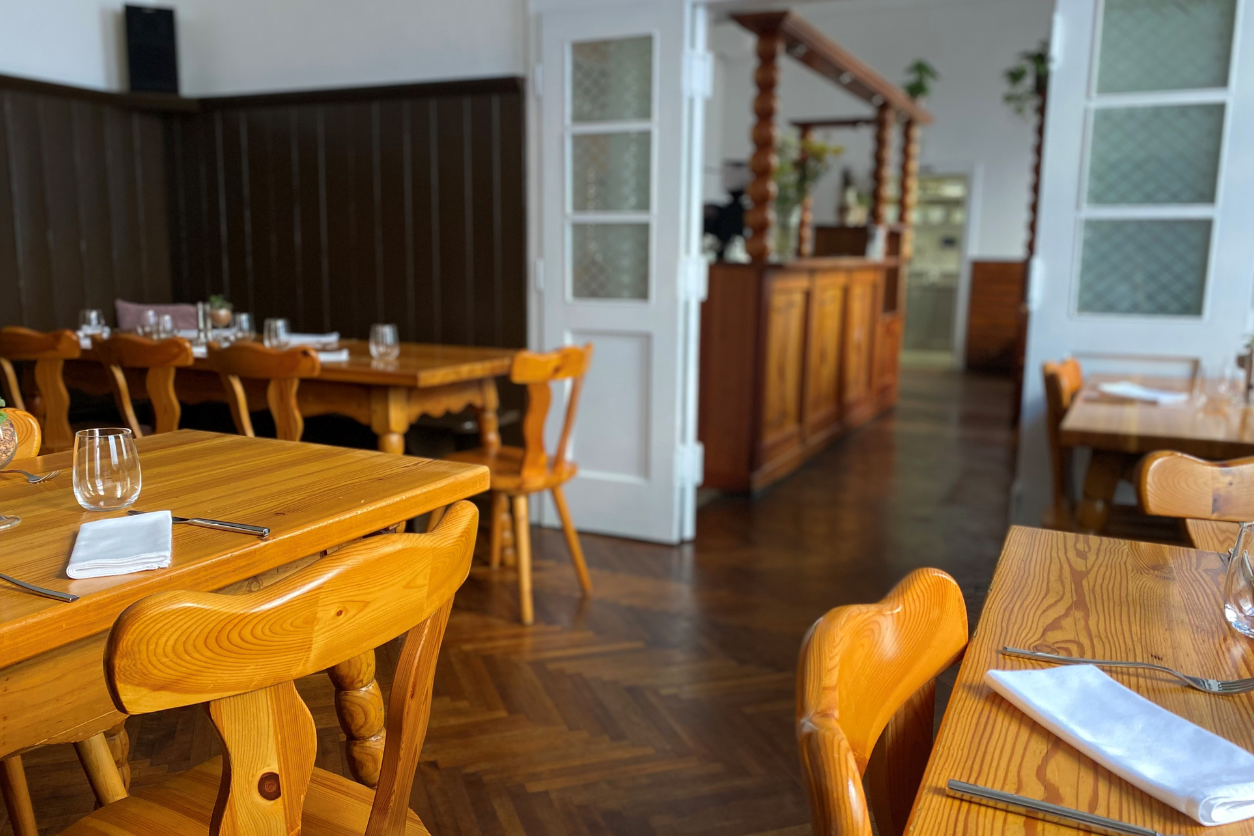 Foto: Gastraum von Schlicht Vegan