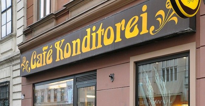 Foto: Fassade vom Lokal Cafe Konditorei Smolinka
