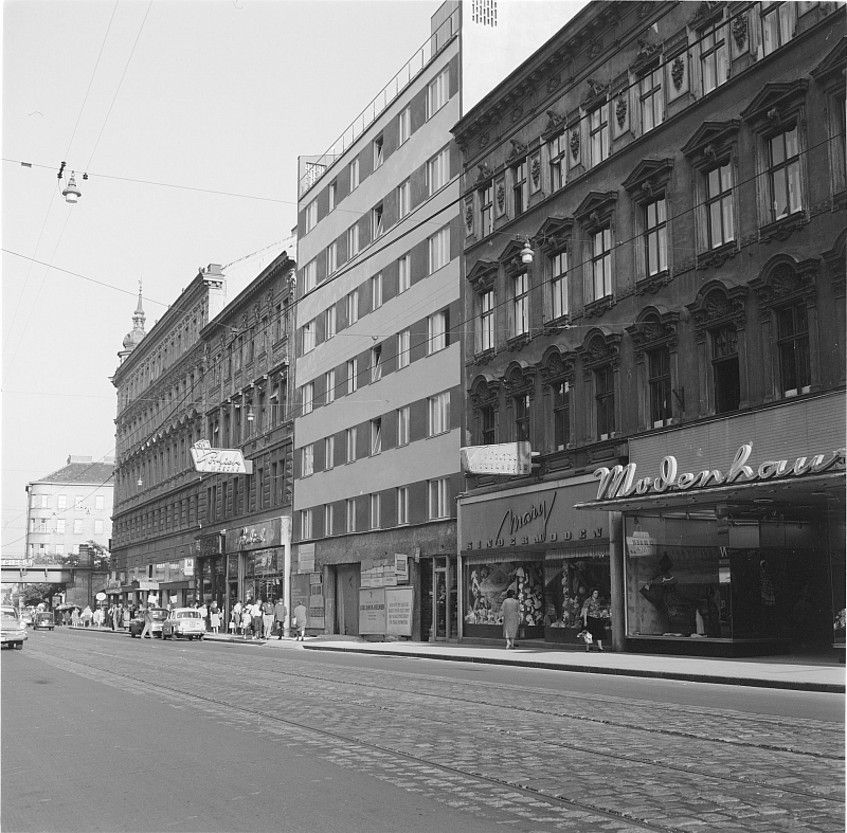 Foto: Thaliastraße früher