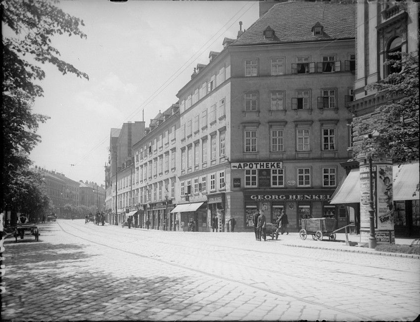 Foto: Wiedner Hauptstraße früher